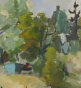Load image into Gallery viewer, Framed Mid Century Oil Painting by S Ljungkvist Sweden
