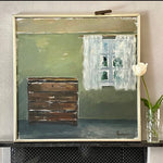 Original Oil Painting Vintage Mid Century From Sweden By R Lindqvist