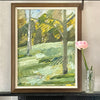 Original Landscape Oil Painting Vintage Mid Century By Zage Sweden