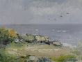 Load image into Gallery viewer, Vintage Coastal Painting from Sweden
