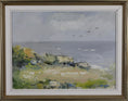 Load image into Gallery viewer, Vintage Coastal Painting from Sweden
