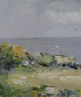 Load image into Gallery viewer, Vintage Coastal Painting from Sweden
