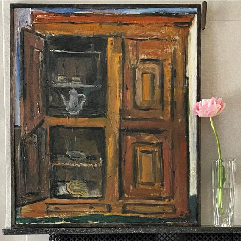 Original Vintage Oil Painting from Sweden by Ulla Borgström