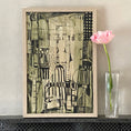 Load image into Gallery viewer, Mid Century Abstract Oil Painting By Torsten Hult Sweden

