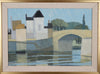 Original Oil Painting Vintage Mid Century By S Olauson Sweden