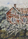 Vintage Original Landscape Oil Painting by I Linder Sweden