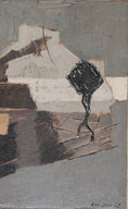 Load image into Gallery viewer, Mid Century Abstract Oil Painting By E Emmanuelsson Sweden
