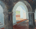 Load image into Gallery viewer, Vintage Mid Century 1950s Interior Oil Painting from Sweden
