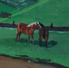 Vintage Original Horse Oil Painting by Listed Artist Sigfrid Bengtsson from Sweden 1945