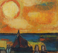 Load image into Gallery viewer, Original Mid Century Oil Painting from Sweden by Carl Larsson
