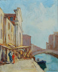 Load image into Gallery viewer, Vintage Framed Original Oil Painting by Knut Norman
