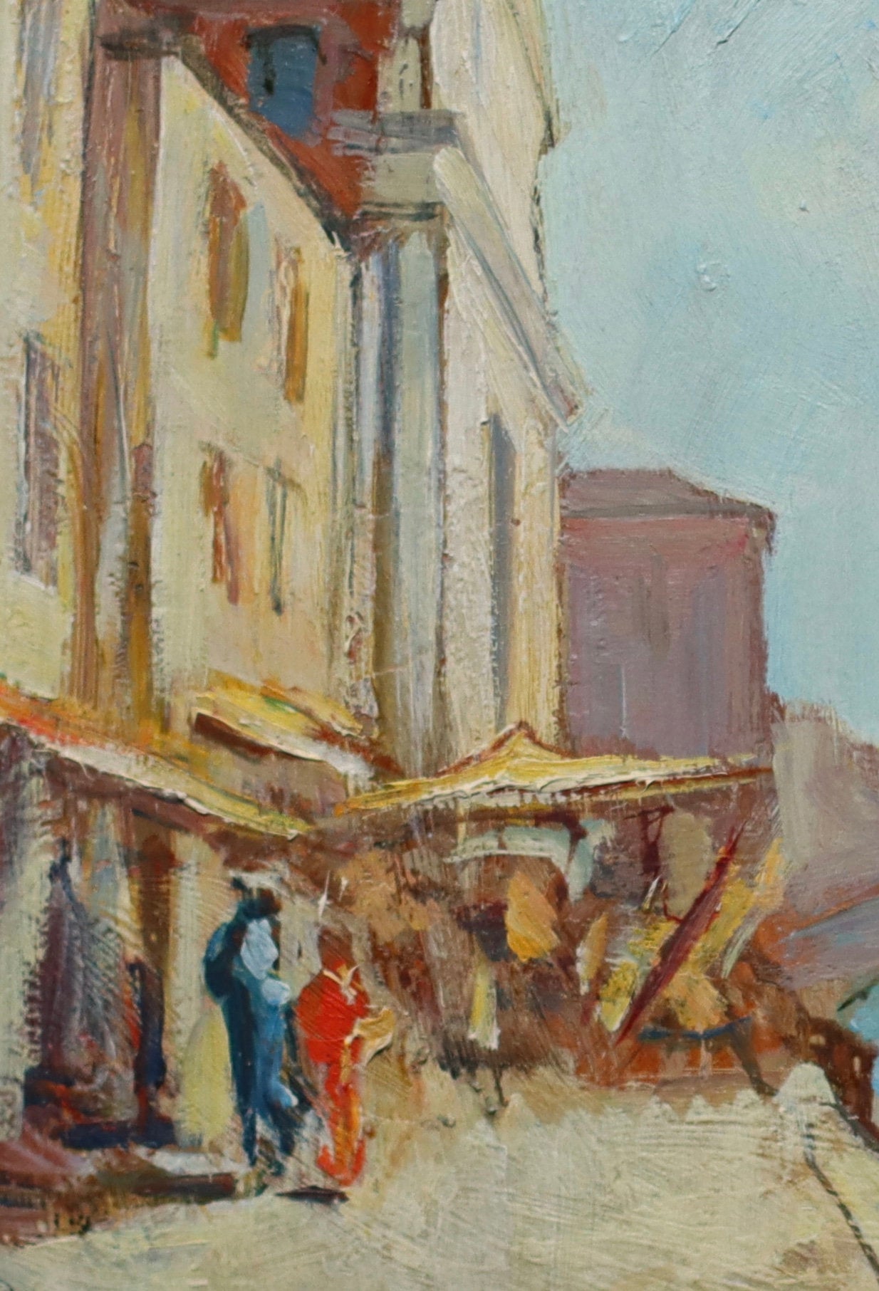 Vintage Framed Original Oil Painting by Knut Norman