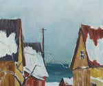 Vintage Oil Painting signed Ivar Johansson from Sweden