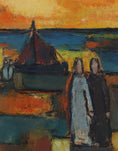Load image into Gallery viewer, Original Mid Century Oil Painting from Sweden by Carl Larsson
