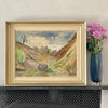 Vintage Landscape Oil Painting by Rydberg-Jönsson Sweden