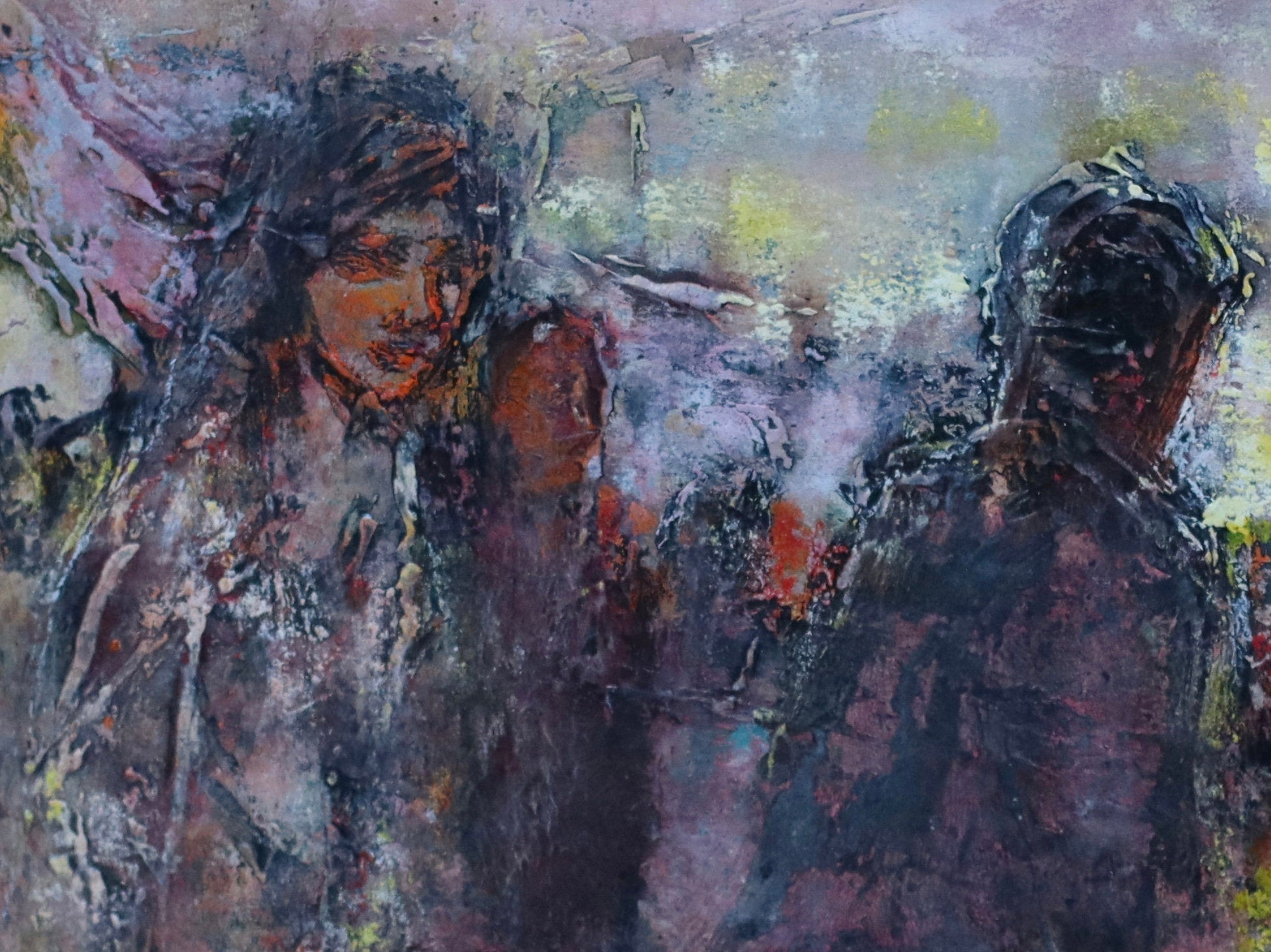 Original Vintage Oil Painting from Sweden by Björn Larsen 1966