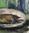 Load image into Gallery viewer, Mid Century Still Life Oil Painting  from Sweden 1960s
