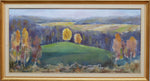 Original Mid Century Landscape Oil Painting from Sweden