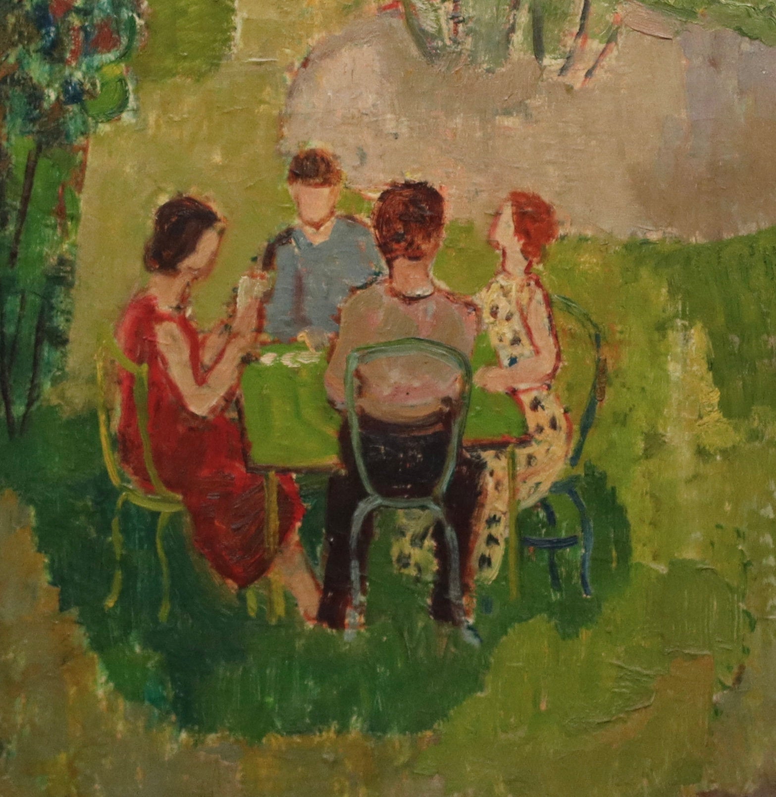 Vintage Landscape Oil Painting by S Möller from Sweden 1932