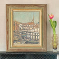 Load image into Gallery viewer, Mid Century Vintage Oil Painting By E Ollers From Sweden
