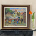 Load image into Gallery viewer, Mid Century Original Oil Painting From Sweden By E Skans
