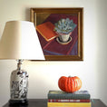 Load image into Gallery viewer, Vintage Art Room Mid Century Still Life Oil Painting From Sweden
