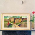 Load image into Gallery viewer, Mid Century Vintage Landscape By E Cederberg Sweden
