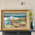 Load image into Gallery viewer, Vintage Mid Century Seascape Oil Painting By C Berndtsson Sweden
