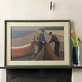 Load image into Gallery viewer, Vintage Oil Painting by Listed Artist T Anderström Sweden
