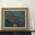 Load image into Gallery viewer, Vintage Mid Century Still Life Oil Painting By S Grändin Sweden
