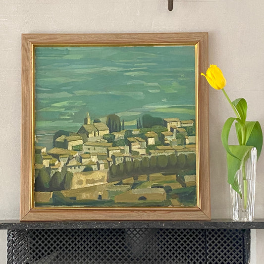 Original Vintage Landscape Oil Painting From Sweden