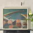Load image into Gallery viewer, Mid Century Coastal Oil Painting from Sweden By S Holmquist
