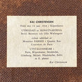 Load image into Gallery viewer, Mid Century Original Portrait Oil Painting From Sweden by K Christensen
