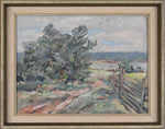 Oil Painting Mid Century Landscape By  Berndtsson Sweden
