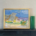 Load image into Gallery viewer, Vintage Mid Century Oil Painting By A A Jönsson Sweden 1948
