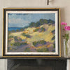 Mid Century Original Coastal Oil Painting From Sweden