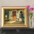 Load image into Gallery viewer, Mid Century Interior Oil Painting From Sweden By VO Schnach
