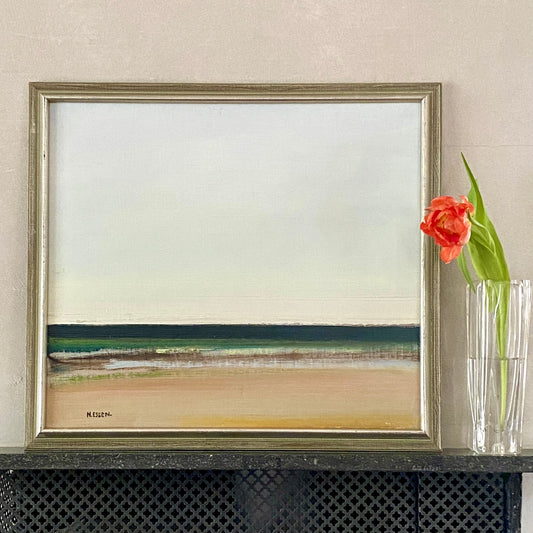 Vintage Landscape Oil Painting From Sweden By N Essen