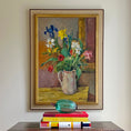 Load image into Gallery viewer, Mid Century Original Oil Painting From Sweden by G Berlin
