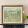 Load image into Gallery viewer, Original Oil Painting Vintage Mid Century From Sweden By B Strååt
