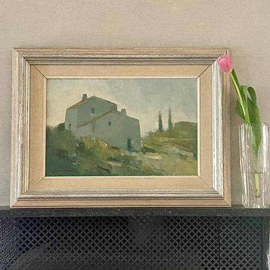 Original Oil Painting Vintage Mid Century By A Aspelin Sweden