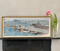 Load image into Gallery viewer, Mid Century Original Seascape Oil Painting From Sweden By Helge Cardell
