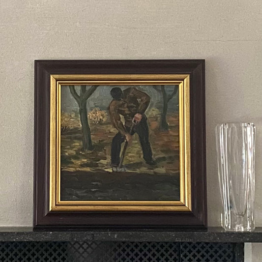 Vintage Original Oil Painting By Listed Artist A Jönsson Sweden