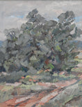 Load image into Gallery viewer, Oil Painting Mid Century Landscape By  Berndtsson Sweden
