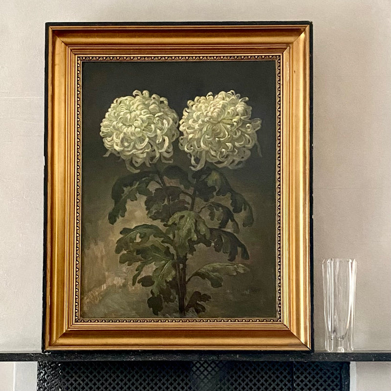 Original Still Life Oil Painting From Sweden By P H Wilhardt