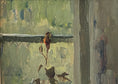 Load image into Gallery viewer, Mid Century Original Still Life Oil Painting By G Persson Sweden 1968
