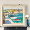 Load image into Gallery viewer, Oil Painting Vintage Mid Century From Sweden By GS Malm
