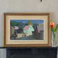 Load image into Gallery viewer, Mid Century Original Landscape Oil Painting From Sweden By Eskil Skans
