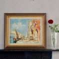 Load image into Gallery viewer, Mid Century Original Oil Painting From Sweden by K Norman
