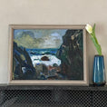 Load image into Gallery viewer, Vintage Mid Century Oil Painting From Sweden by Lars Herder
